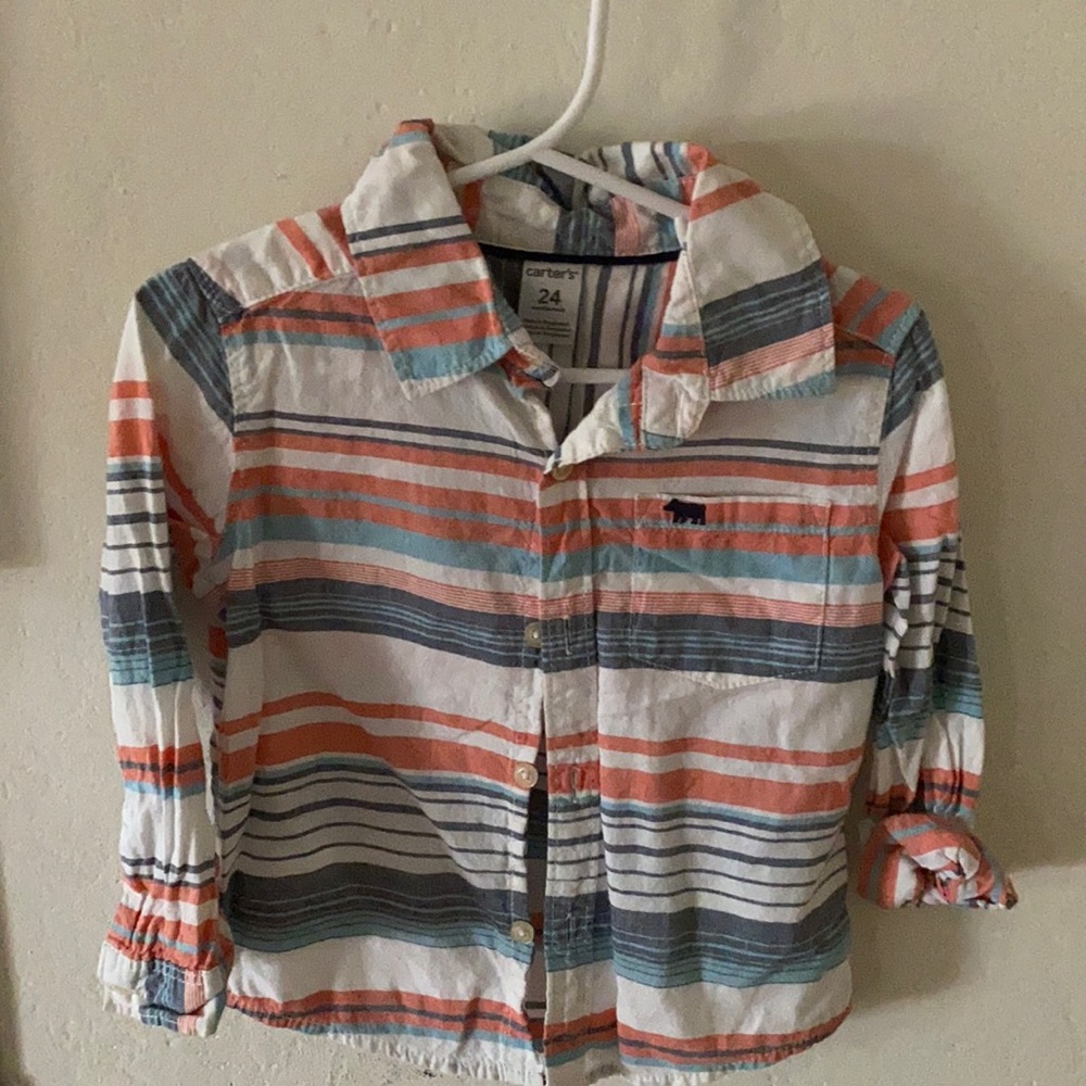 Ralph Lauren, Carter’s, button down bundle - 24m